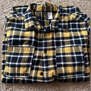 Yellow/Black Flannel from H&M